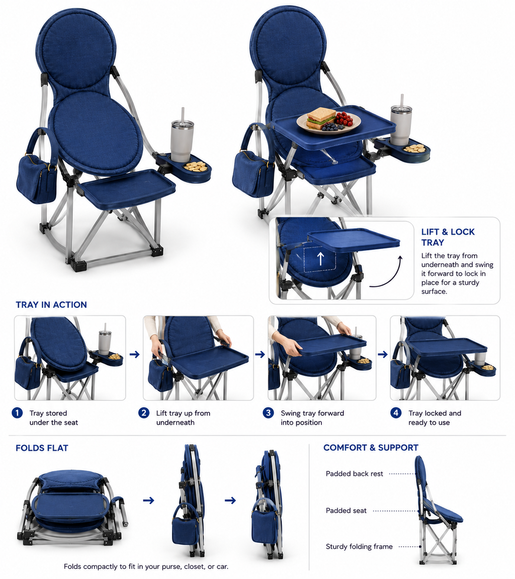 Cloud compact chair