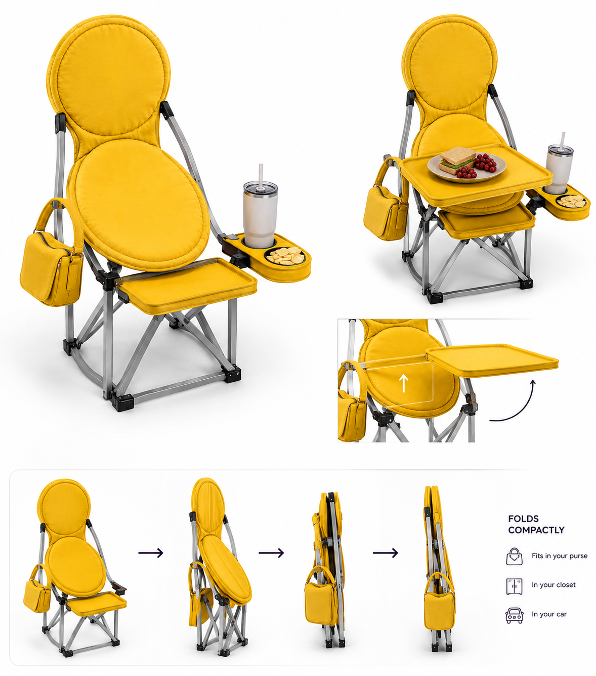 Cloud compact chair