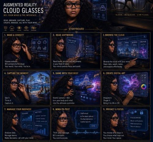 Cloud AR glasses