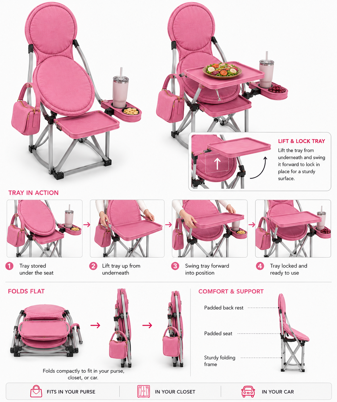 Cloud compact chair
